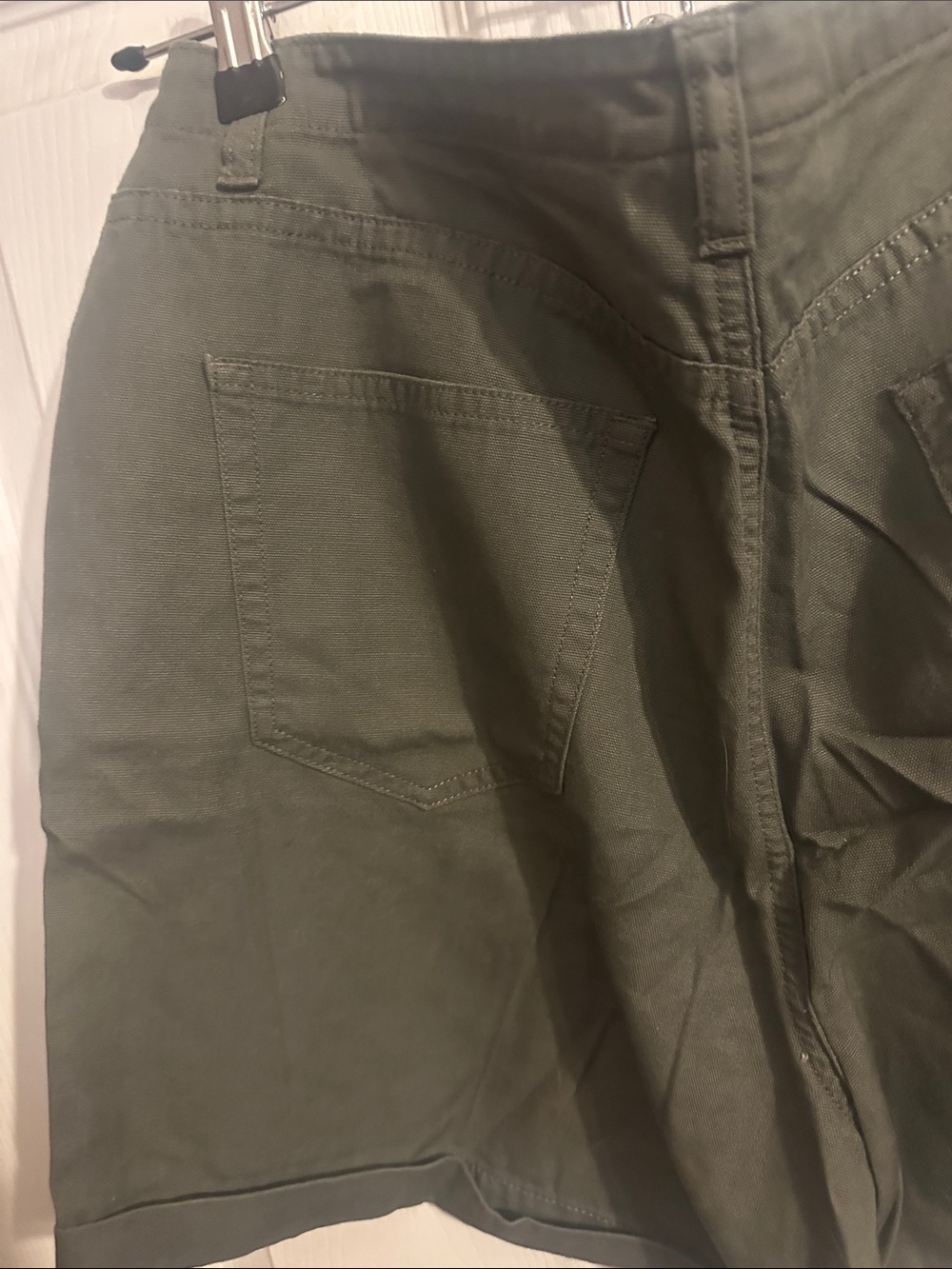 Liz Claiborne Lizwear jeans shorts Size 10 - Picture 8 of 9